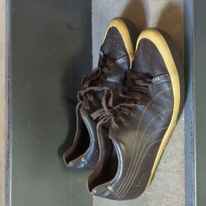 Puma Brown Boot Style Sneakers Size 11.5 Very Cool!